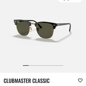 Rayban Clubmaster Classic sunglasses